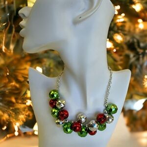 Jingle Bell Christmas Choker Necklace